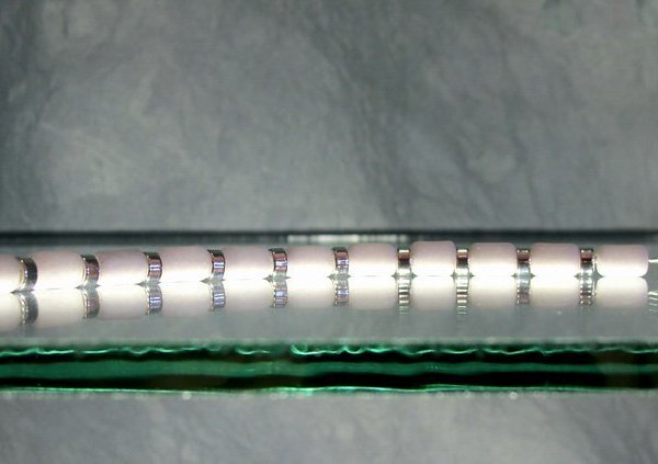 Armband: Marmor und Sterlingsilber