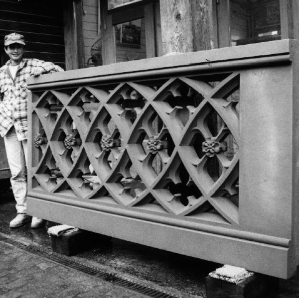 in der Münsterbauhütte - 1999